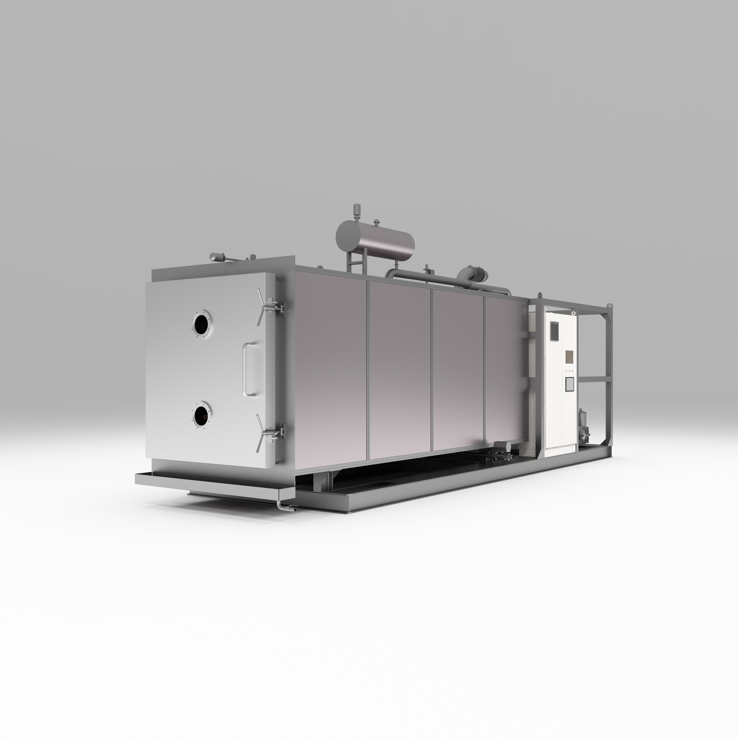 High-Capacity 400KG Freeze Dryer for Factory Production Line