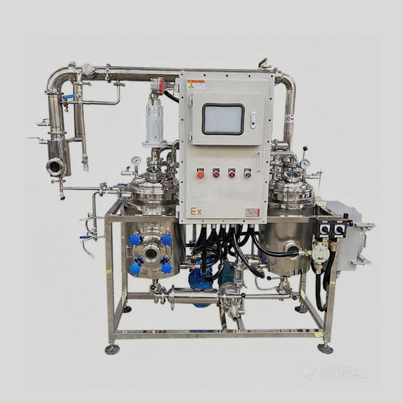 Countercurrent Extraction Tank for Plant Extracts