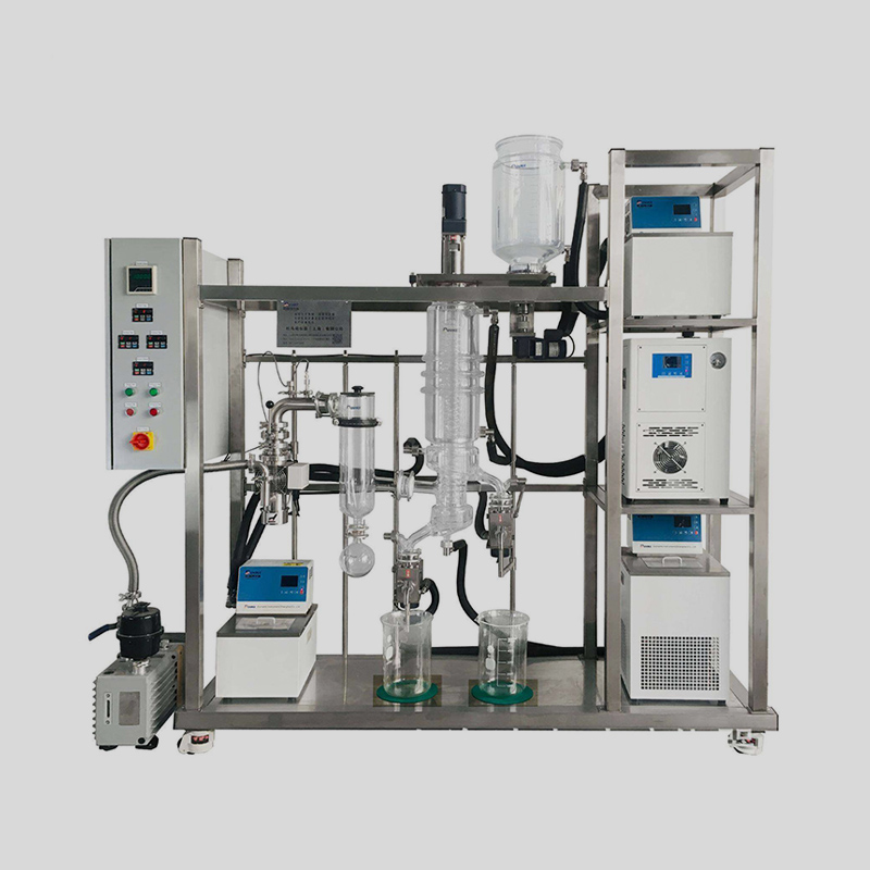 Molecular Distillation System for Plant Extracts