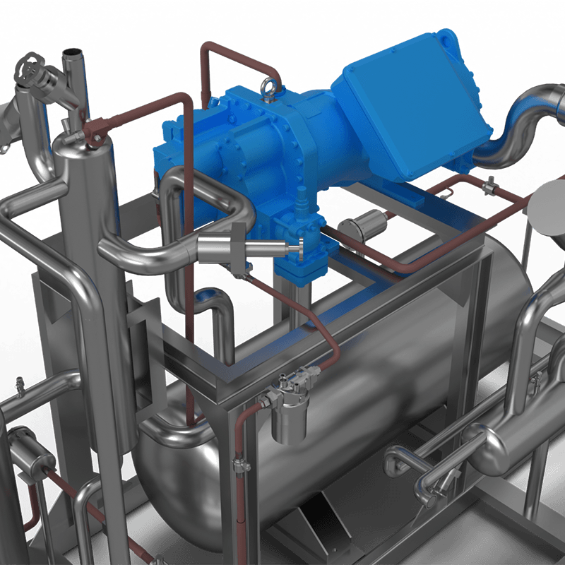 Vacuum Freeze Dryer for Dairy Products